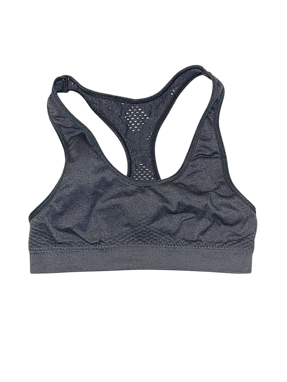 FRUIT OF THE LOOM Girl's Dark Grey Sports Bra Size 28